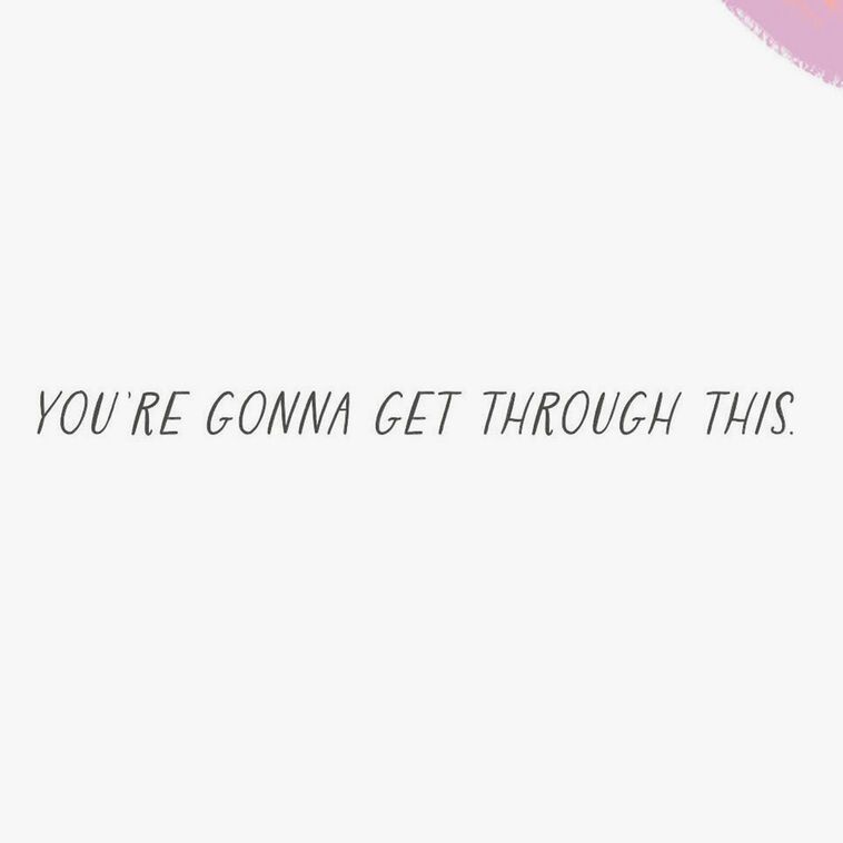 Colorful Concentric Circles Encouragement Card Sentiment image number 2