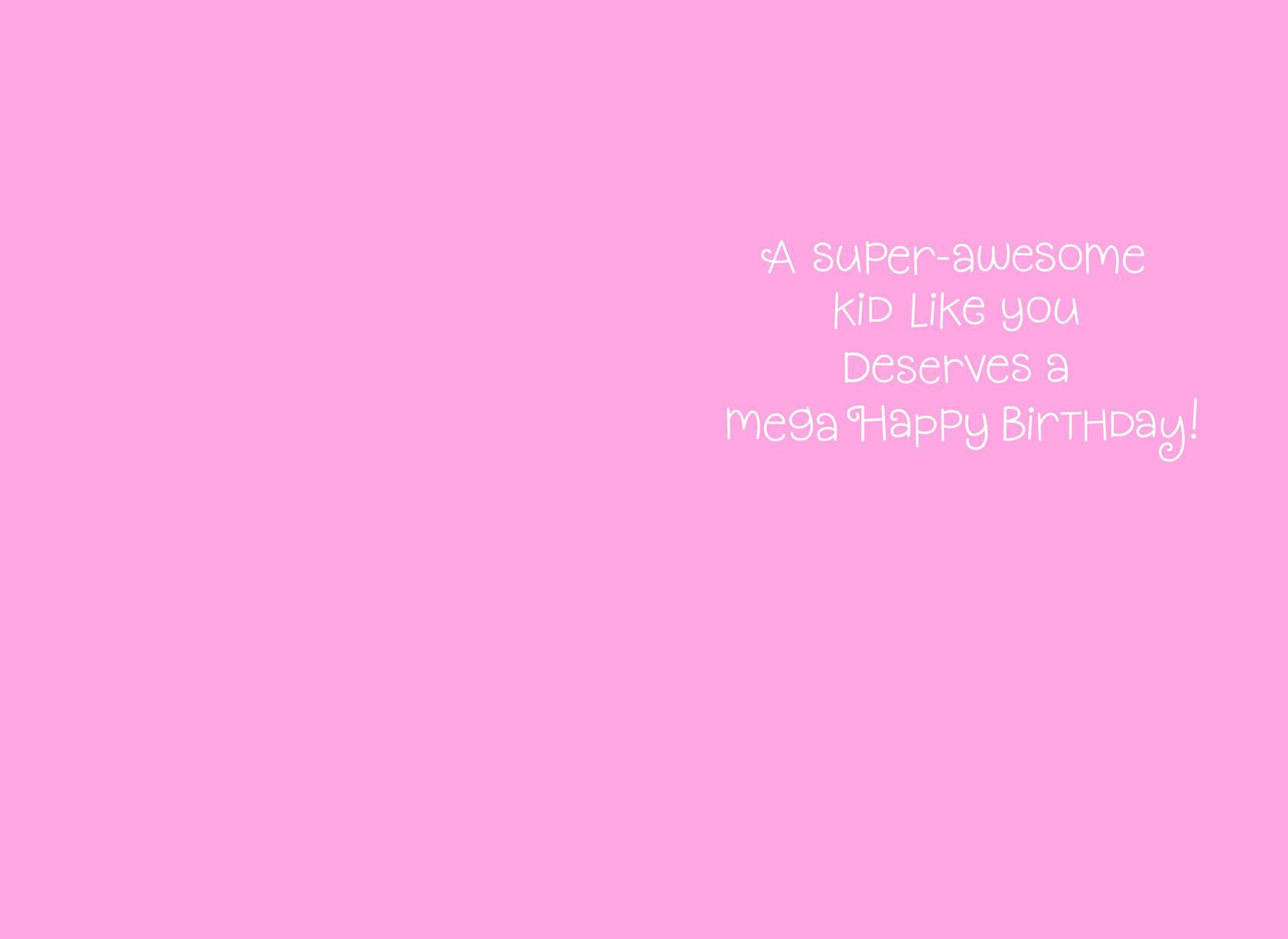 Doc McStuffins Super-Awesome Kid Birthday Card