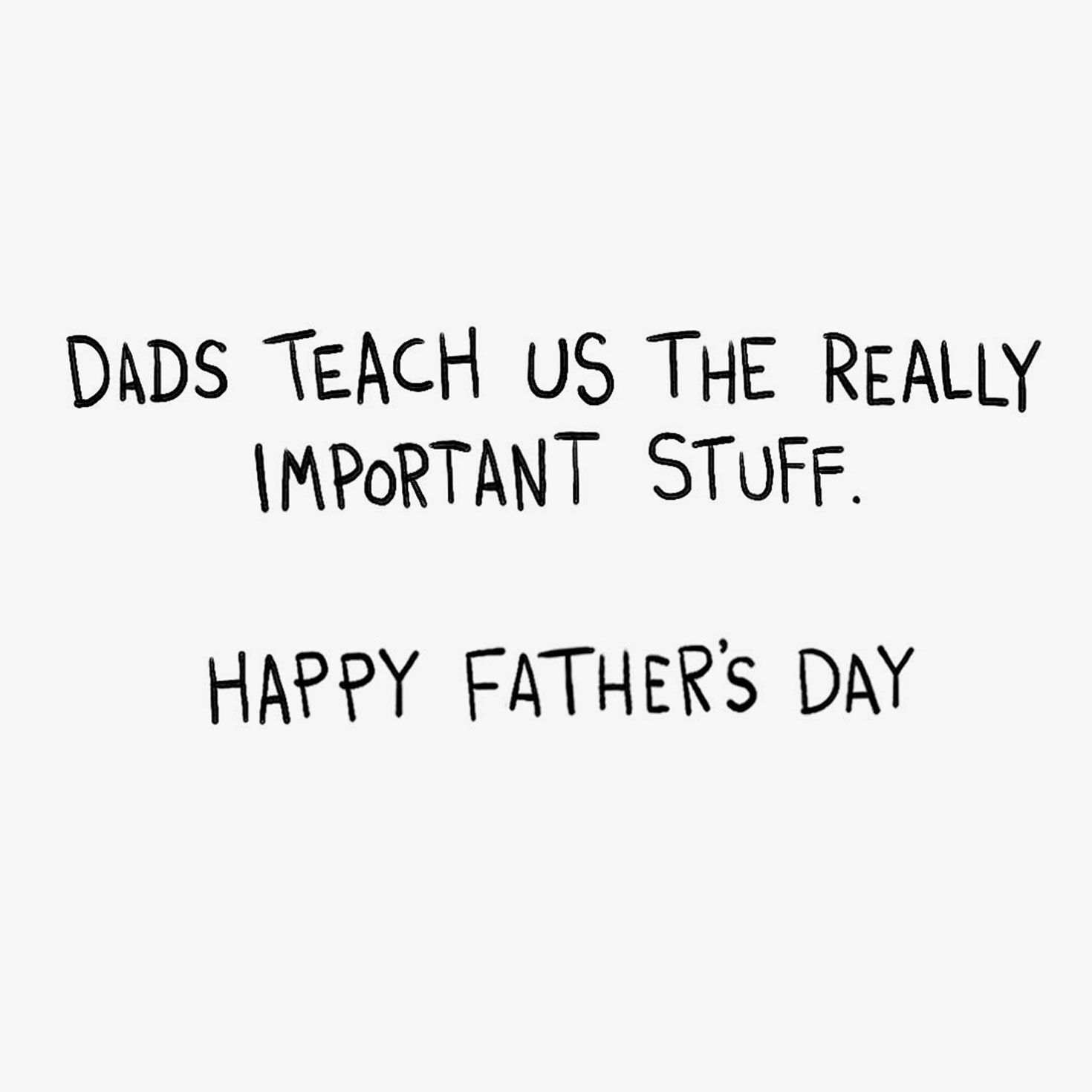 Family in Car Funny Father's Day Gift Card Greeting Sentiment image number 2