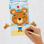 Baby Bear Pop-Up 1st Birthday Card for Boy Signing card image number 6