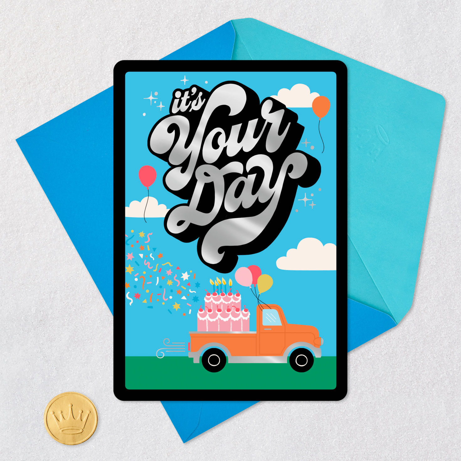 Pick Up Something Nice Truck With Cake Venmo Birthday Card for only USD 4.99 | Hallmark