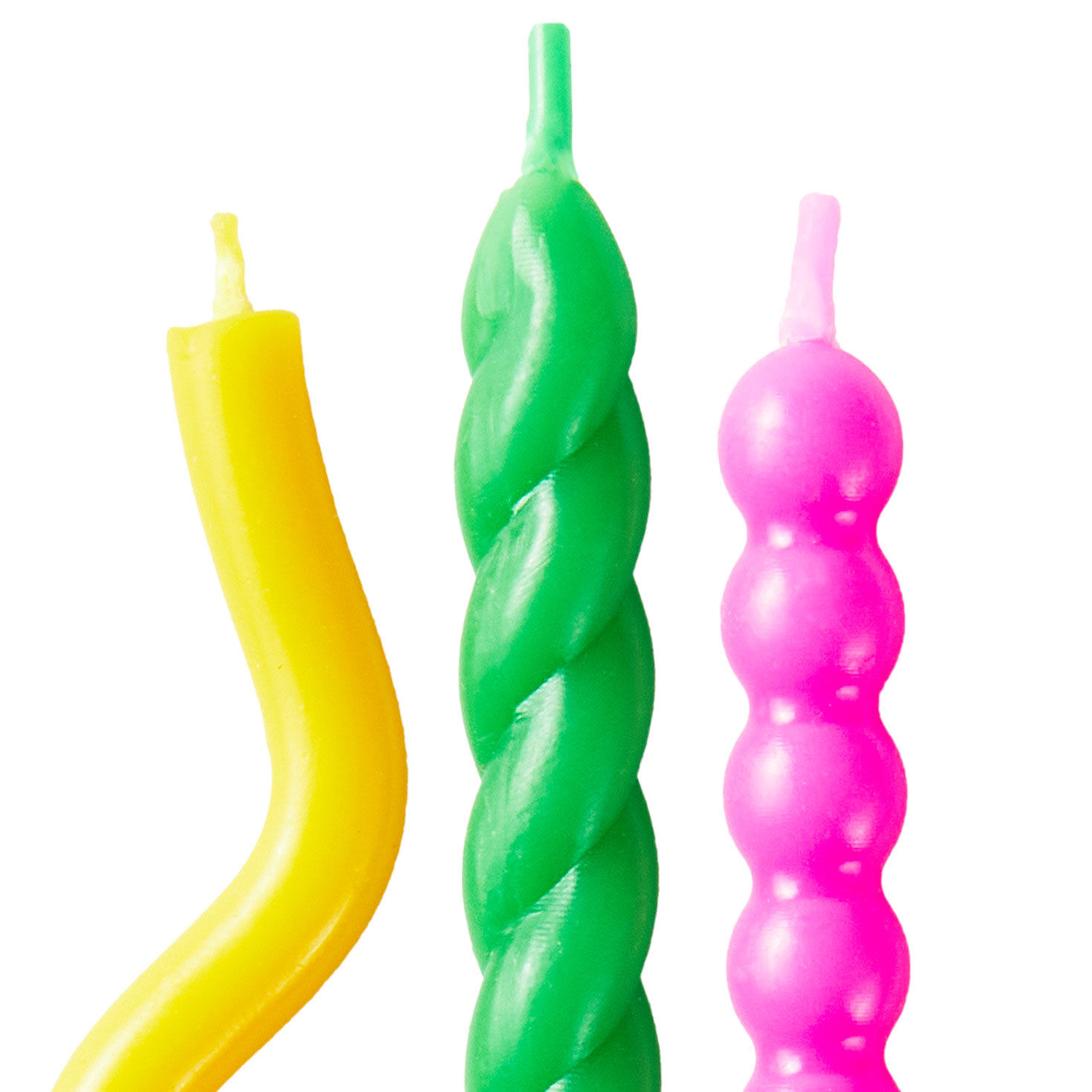 Abstract Shaped Birthday Candles, Pack of 4 for only USD 5.99 | Hallmark