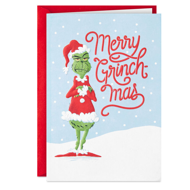 Dr. Seuss's How the Grinch Stole Christmas!™ Merry Grinch-mas Boxed Christmas Cards, Pack of 16 - Boxed Cards | Hallmark dr-seuss-s-how-the-grinch-stole-christmas-merry-grinch-mas-boxed-christmas-cards-pack-of-16-boxed-cards-hallmark