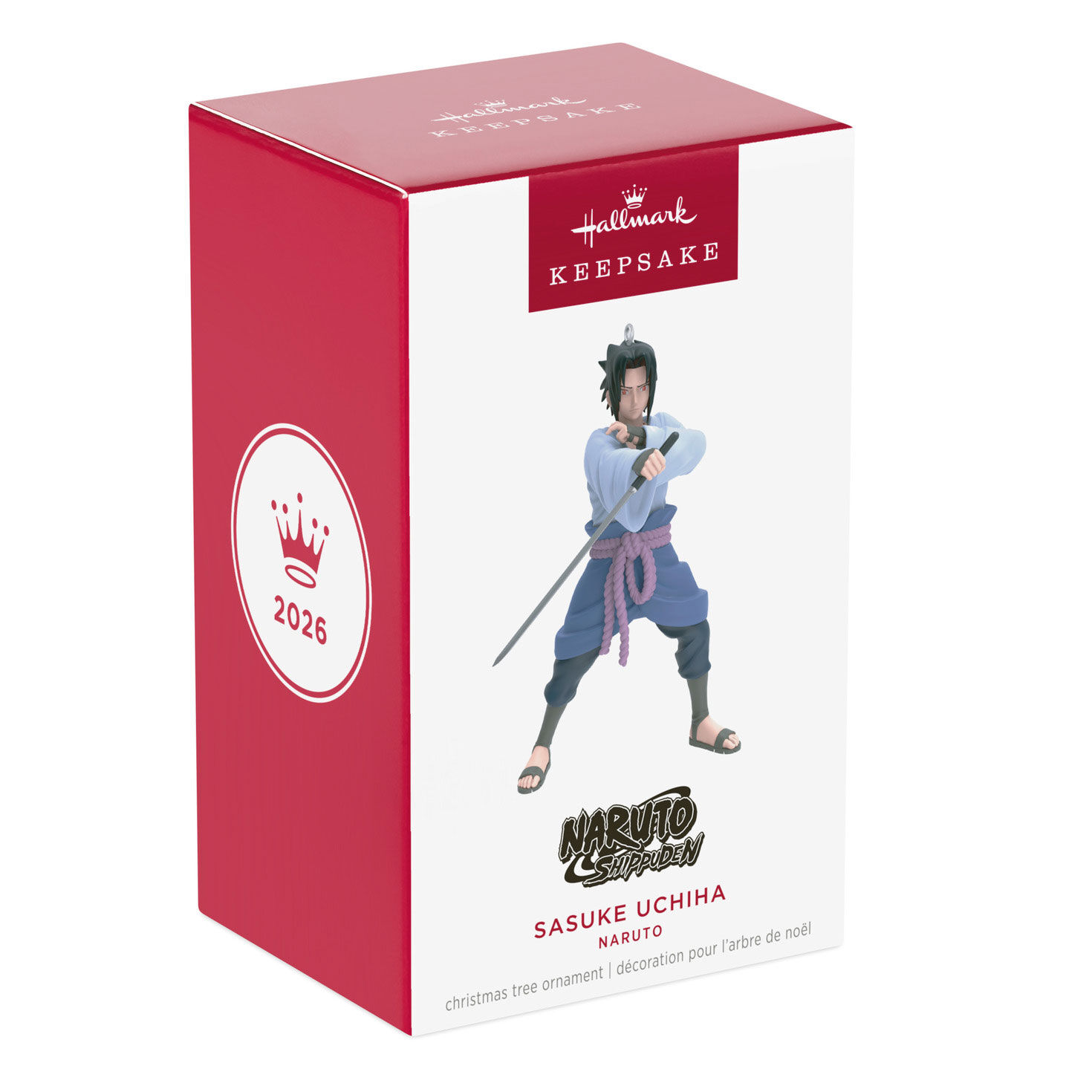 Naruto Sasuke Uchiha Keepsake Ornament Package Front image number 7