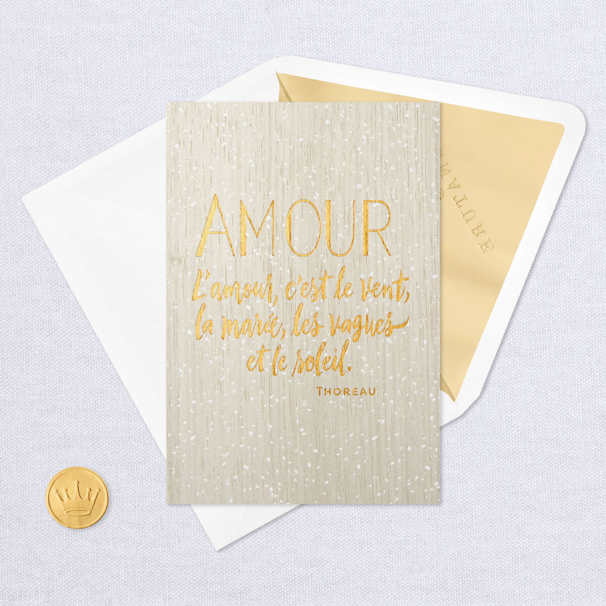 So Much Love FrenchLanguage Anniversary Card Greeting Cards Hallmark