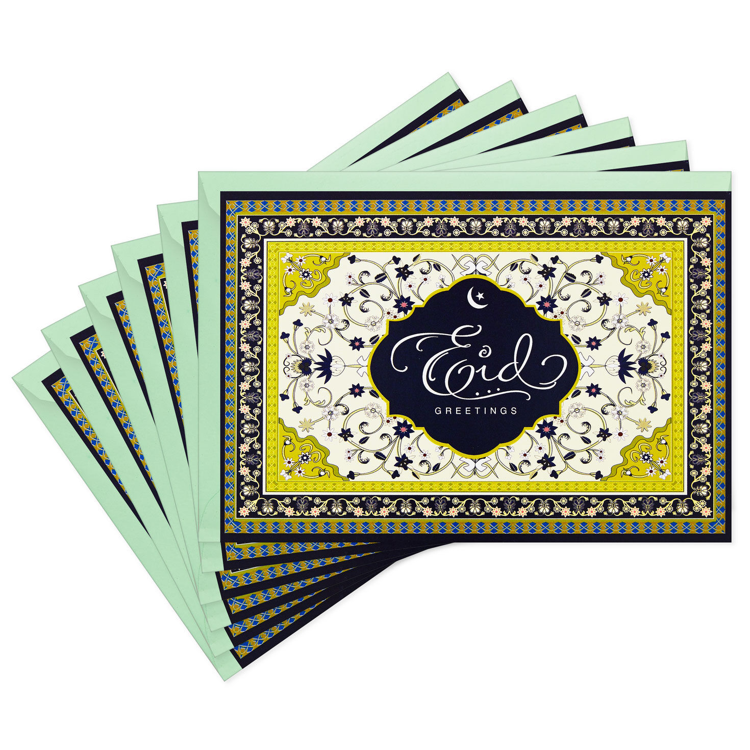 Happiness and Peace Eid Cards, Pack of 6