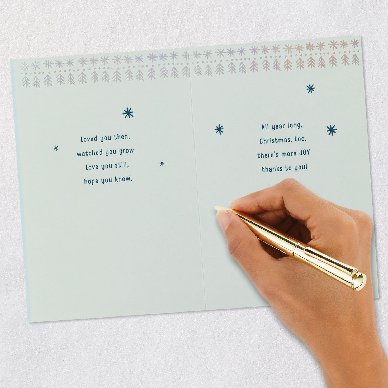 Watched You Grow Christmas Card for Grandson, , large image number 7