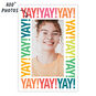 Personalized Colorful Yays Celebrate Blank Photo Card  image number 2