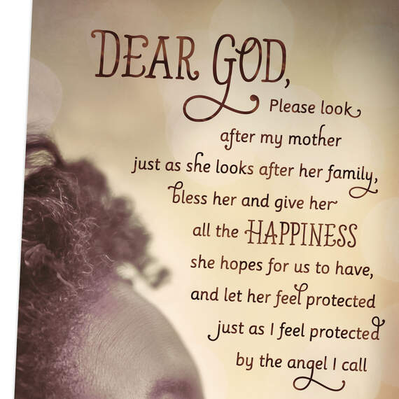 A Prayer for My Mother Religious Birthday Card, , large image number 4