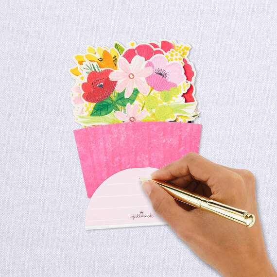 You Deserve This Day Flower Bouquet 3D Pop-Up Mother's Day Card, , large image number 7