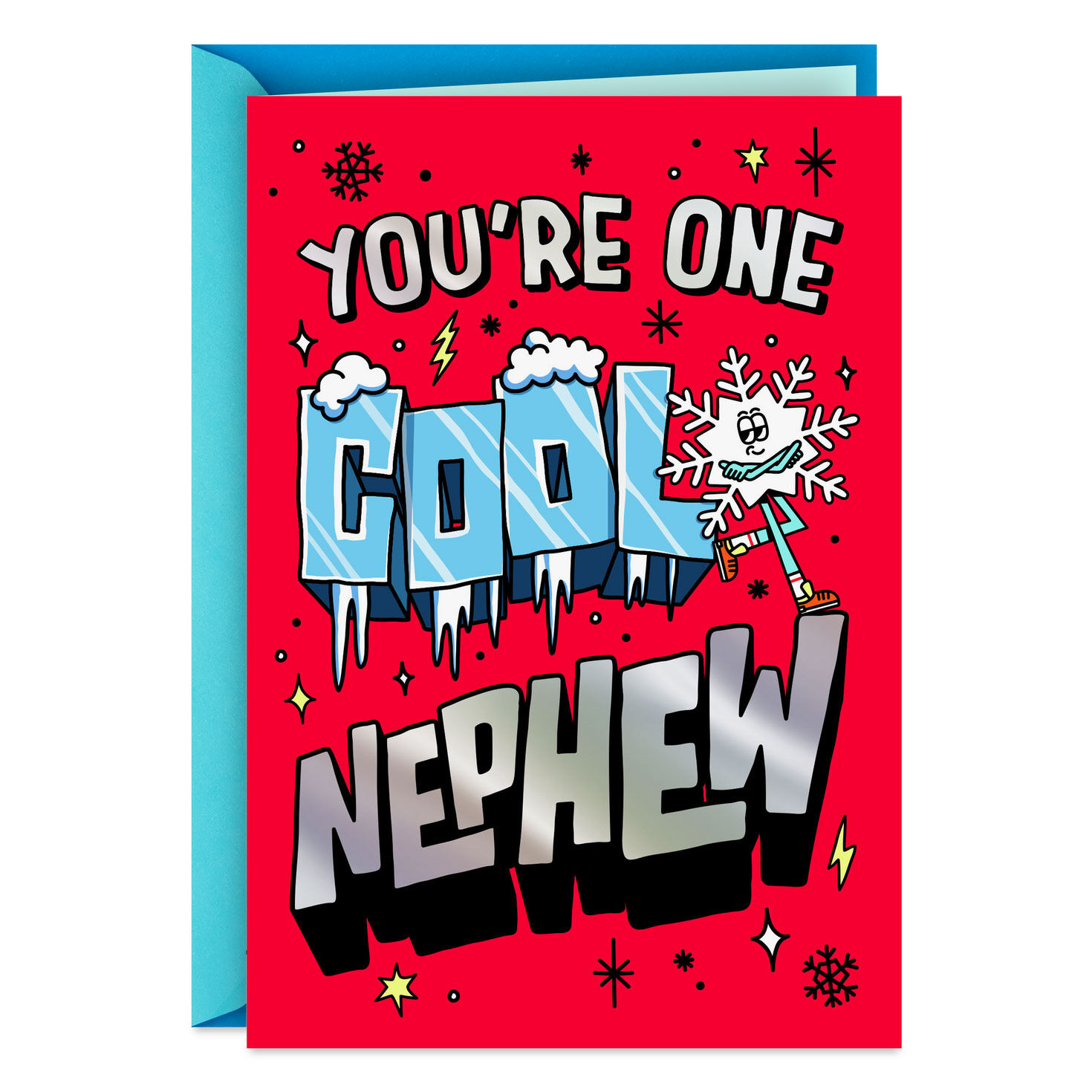 Time to Chill Christmas Card for Nephew
