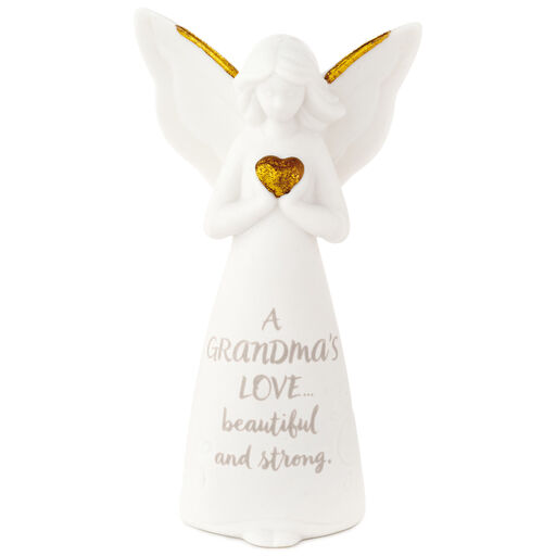 Grandma's Love Mini Angel Figurine, 3.75", 