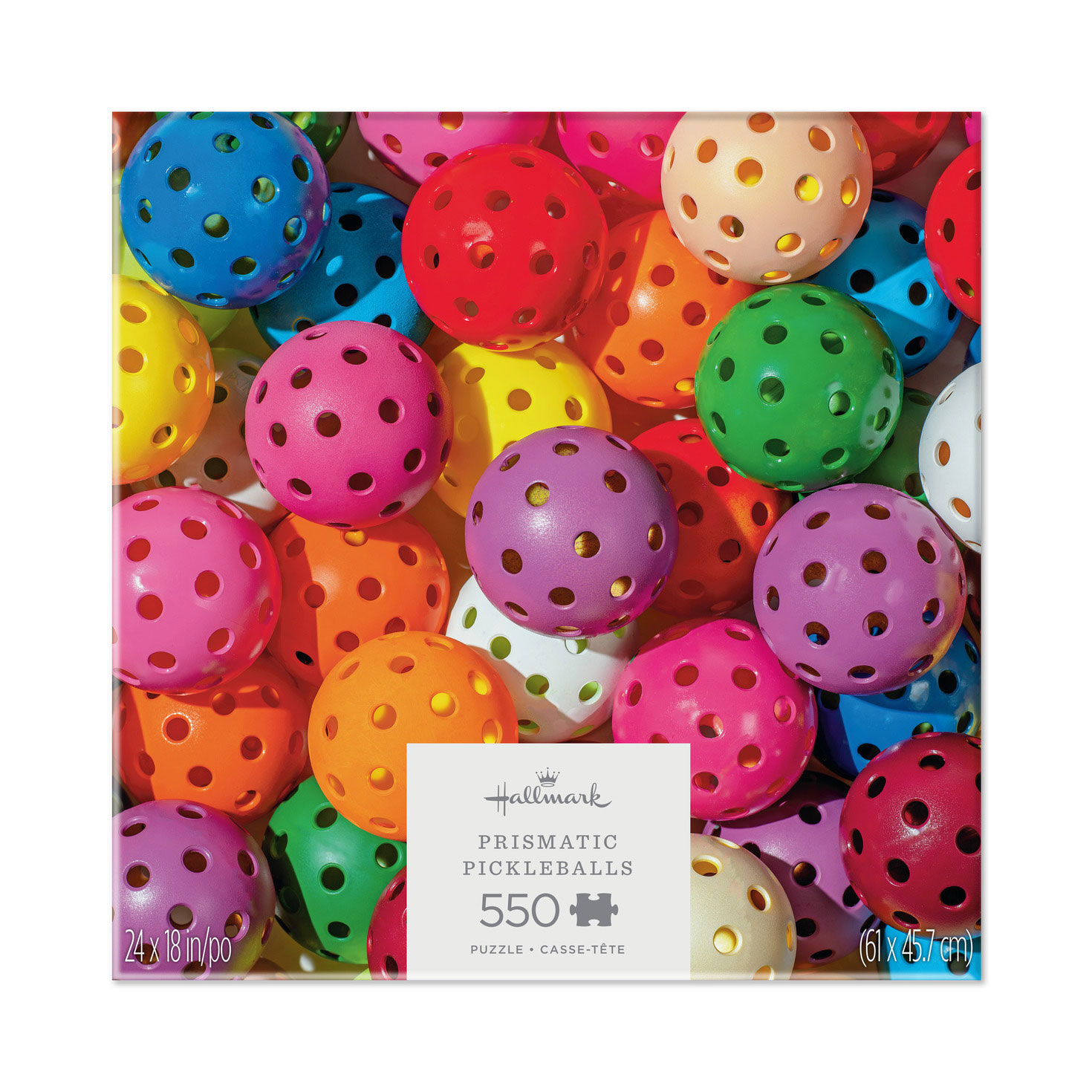 Prismatic Pickleballs 550-Piece Jigsaw Puzzle