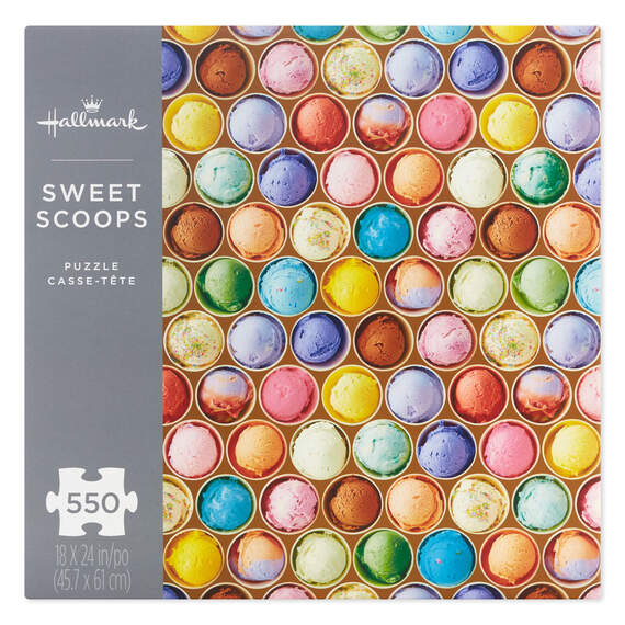 Sweet Scoops 550-Piece Jigsaw Puzzle, , large image number 1