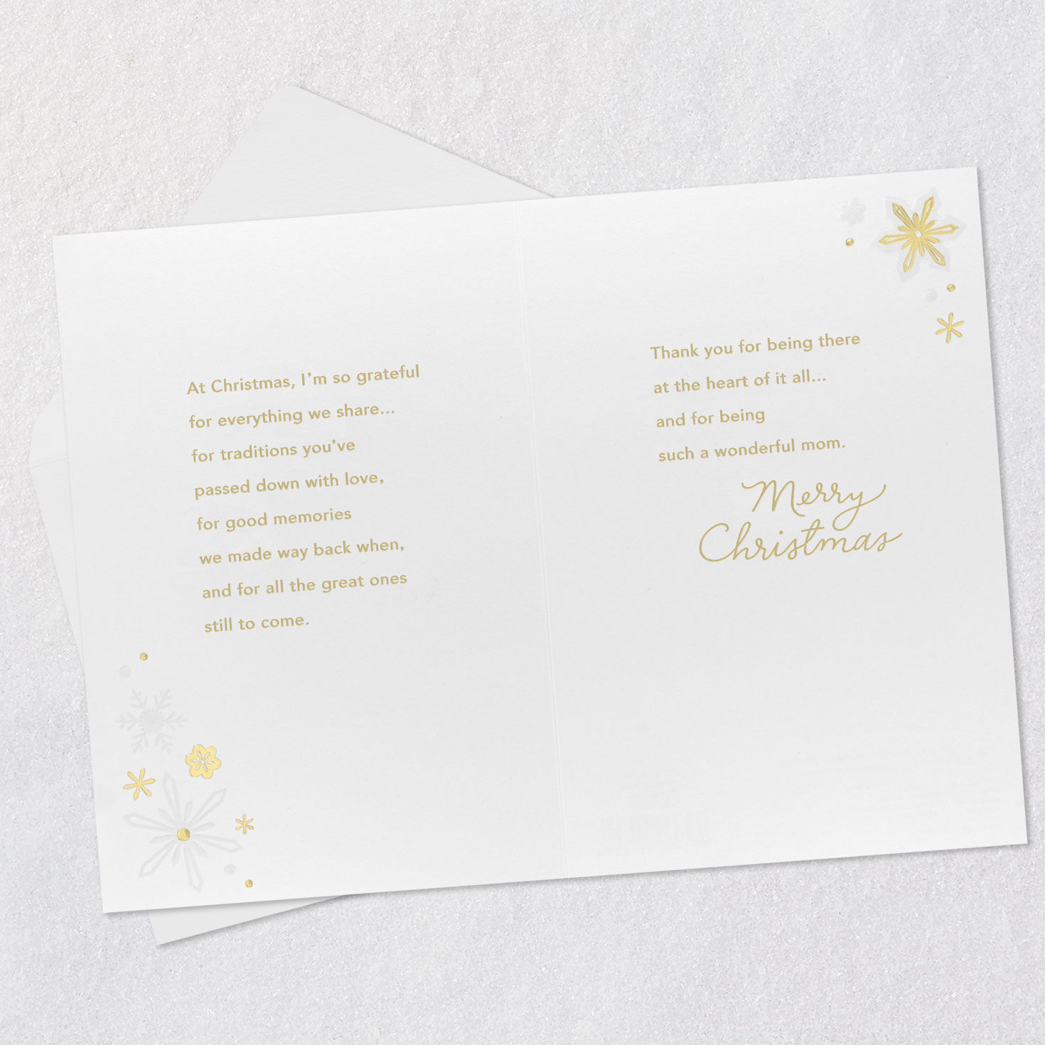 You're at the Heart of It All Christmas Card for Mom, , large image number 4