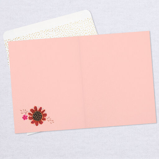 Flower Wreath Happy You Day Blank Card, 