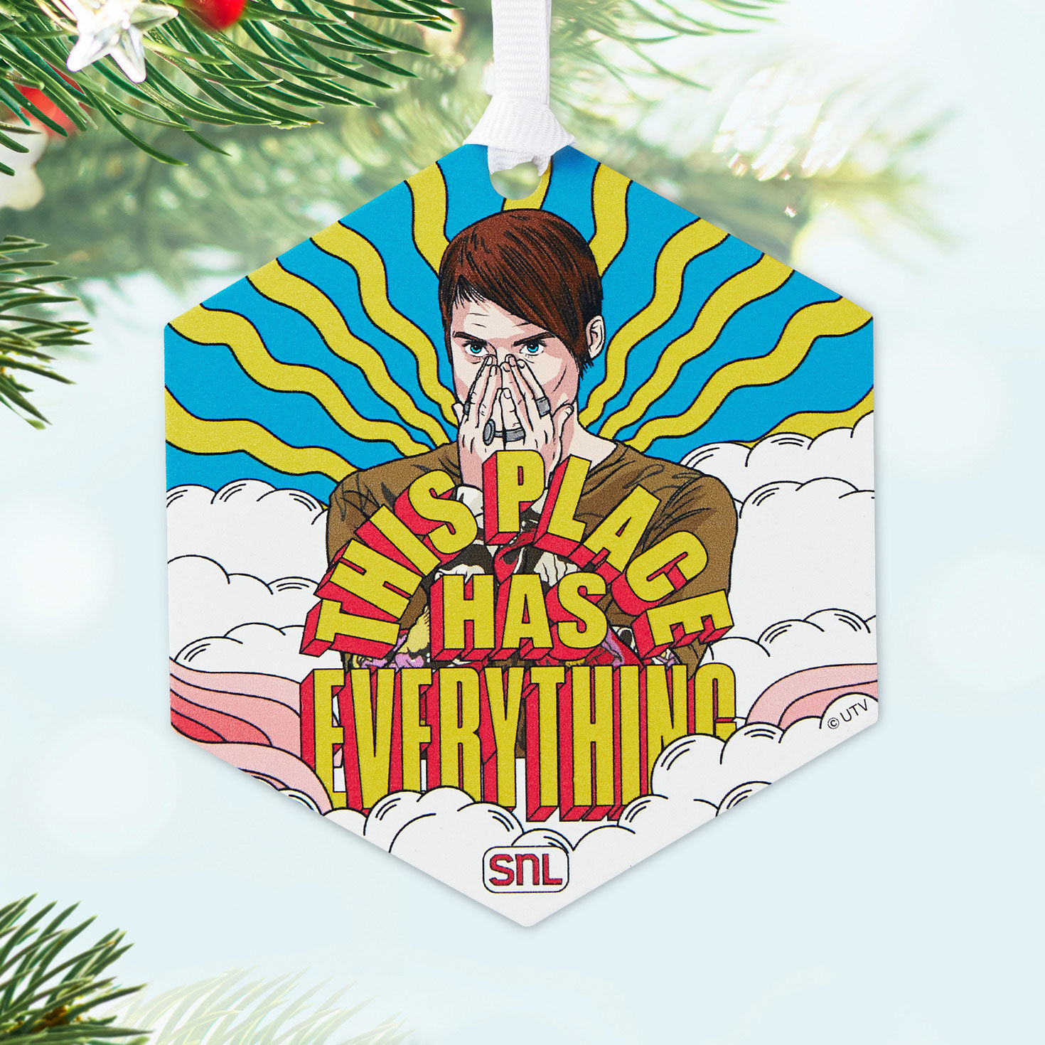 Saturday Night Live Stefon Metal Ornament, , large image number 2