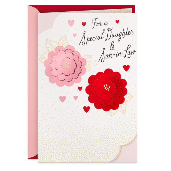 You're a Gift Valentine's Day Card for Daughter and Son-in-Law, , large image number 1