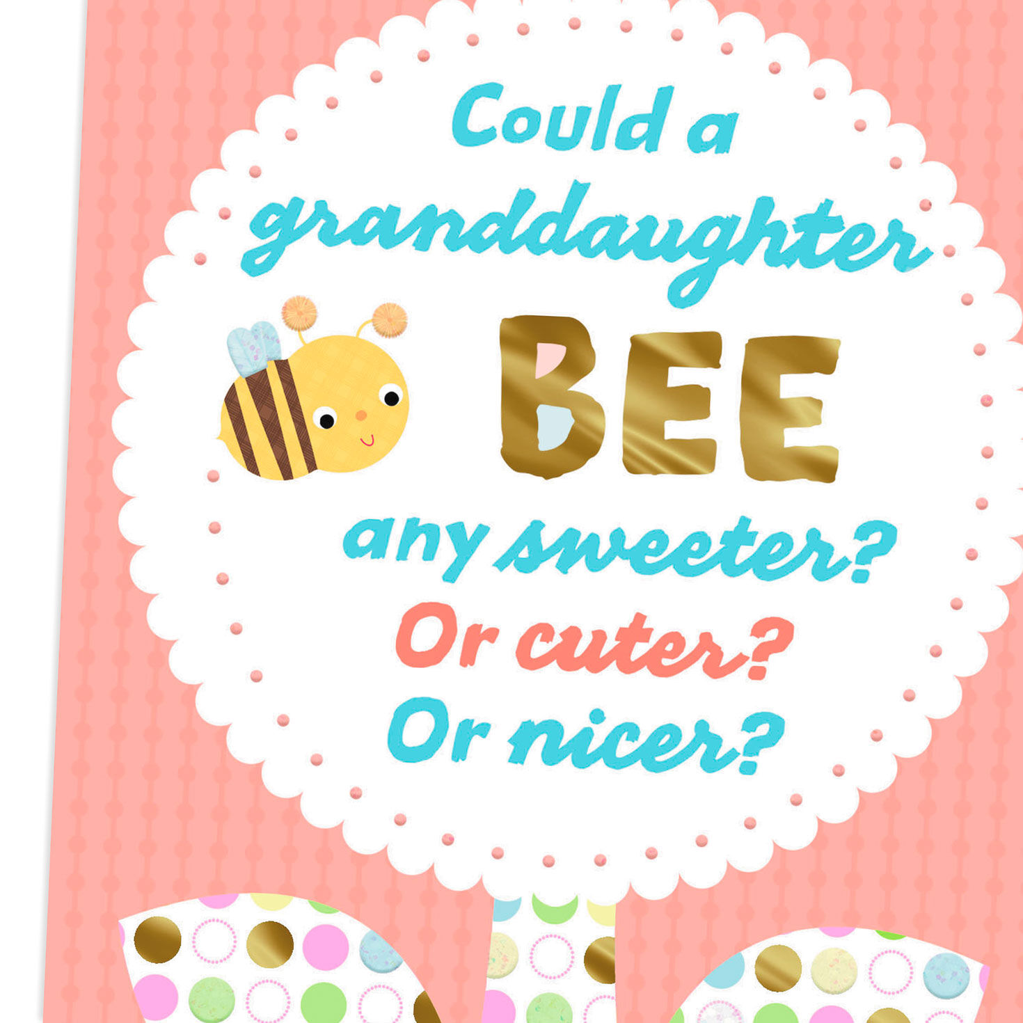 A New Year As Sweet as You Rosh Hashanah Card for Granddaughter, , large image number 4