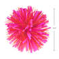 Pink and Orange Pom-Pom Gift Bow, 5.5", , large image number 2