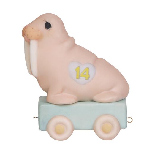 Precious Moments® It's Your Birthday Live It Up Walrus  Figurine, Age 14, 
