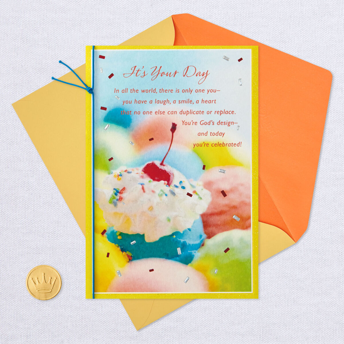 Ice Cream Scoops Birthday Card Greeting Cards Hallmark