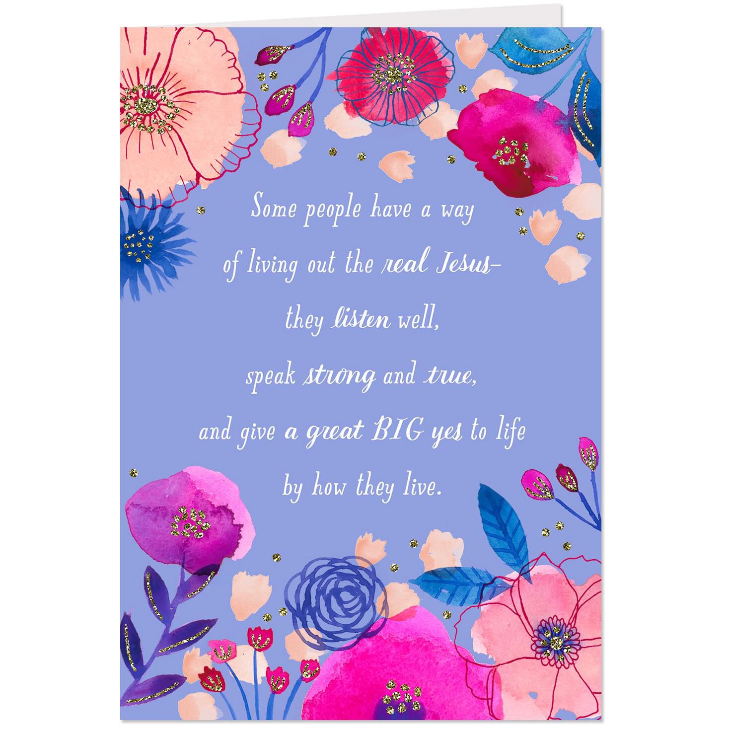 yes to life religious friendship card greeting cards hallmark friendship card