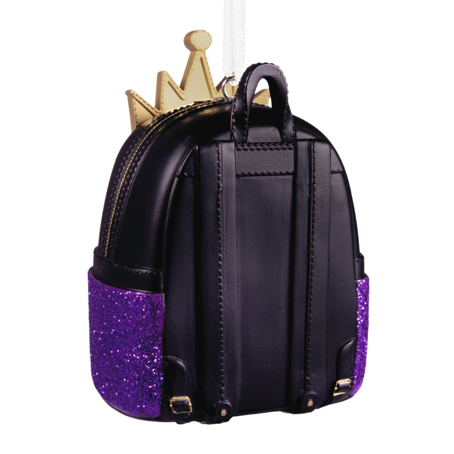 Evil Queen Loungefly Backpack Christmas Ornament back image number 6