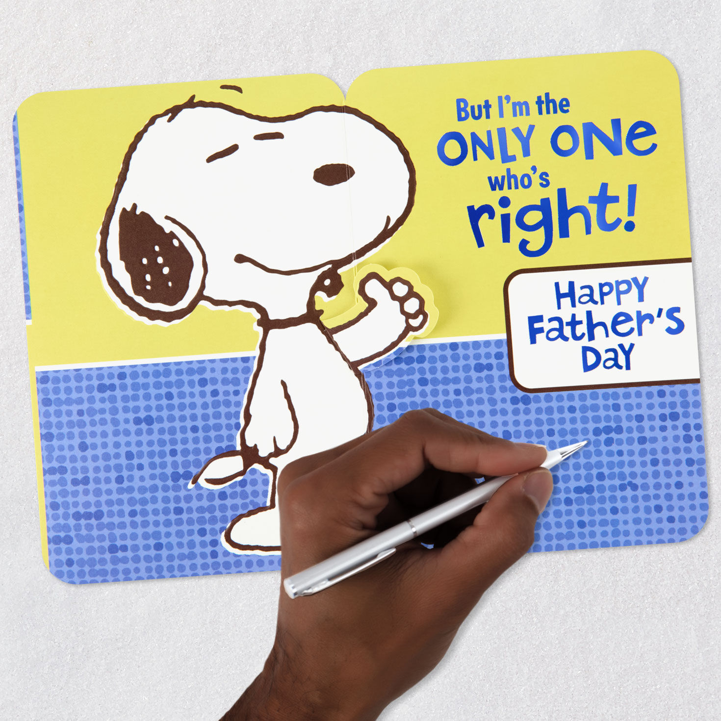 Peanuts® You're the Very Best Pop-Up Father's Day Card for Grandpa for only USD 5.99 | Hallmark