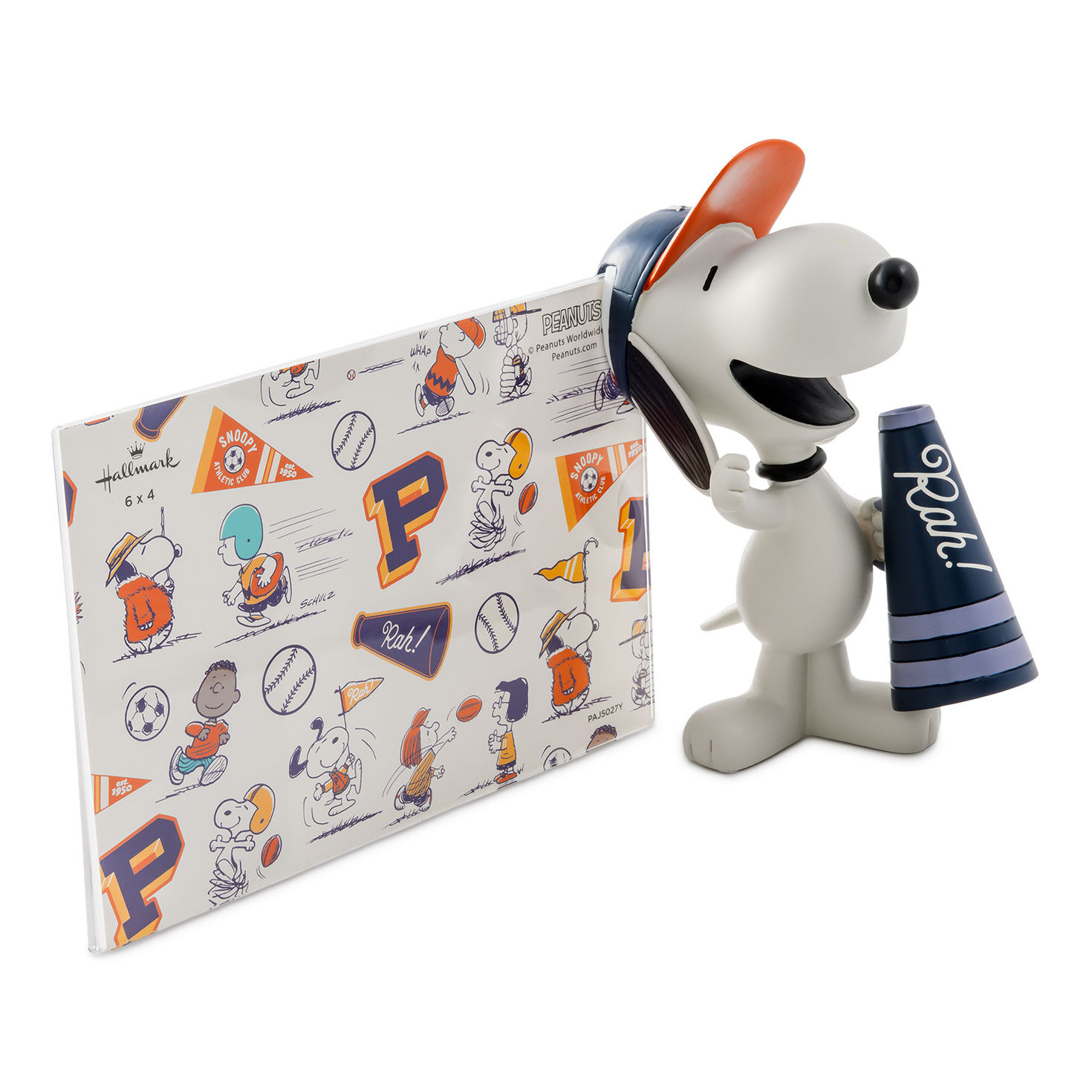 Peanuts® Coach Snoopy Sculpted Picture Frame, 4x6