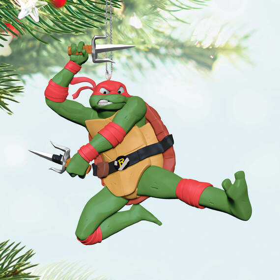 Teenage Mutant Ninja Turtles: Mutant Mayhem Raphael Ornament, , large image number 2