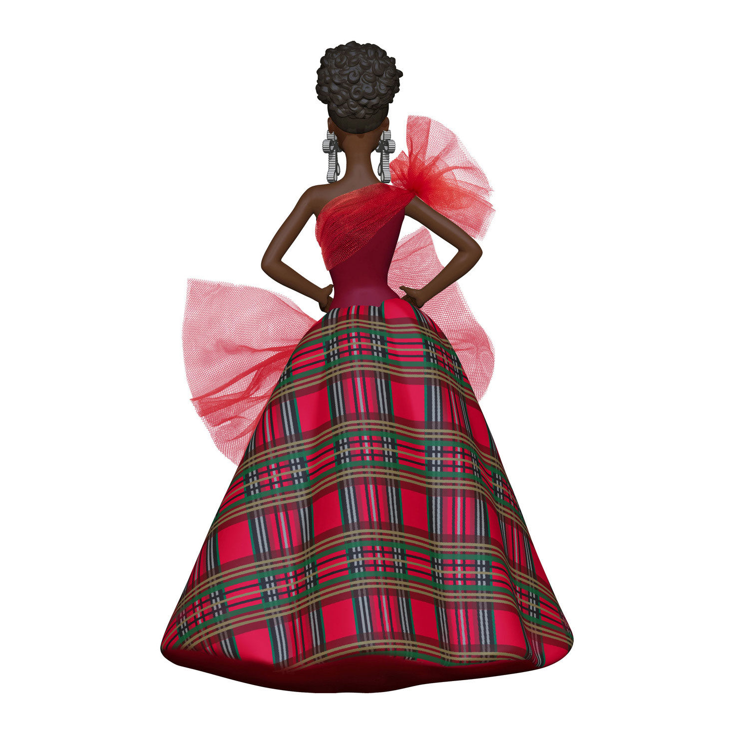 2024 Black Holiday Barbie Ornament Keepsake Ornaments Hallmark