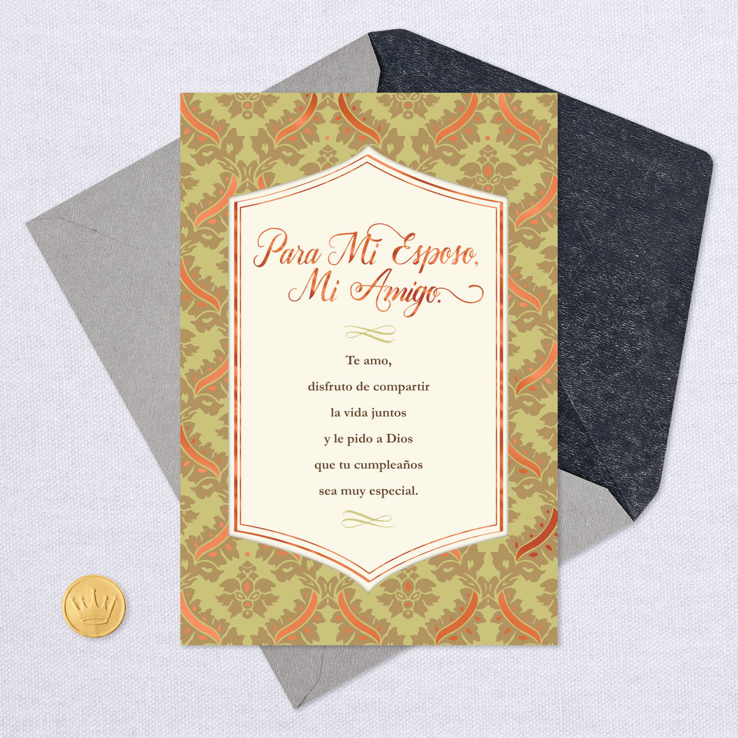 Husband and Friend Spanish-Language Religious Birthday Card for only USD 3.99 | Hallmark