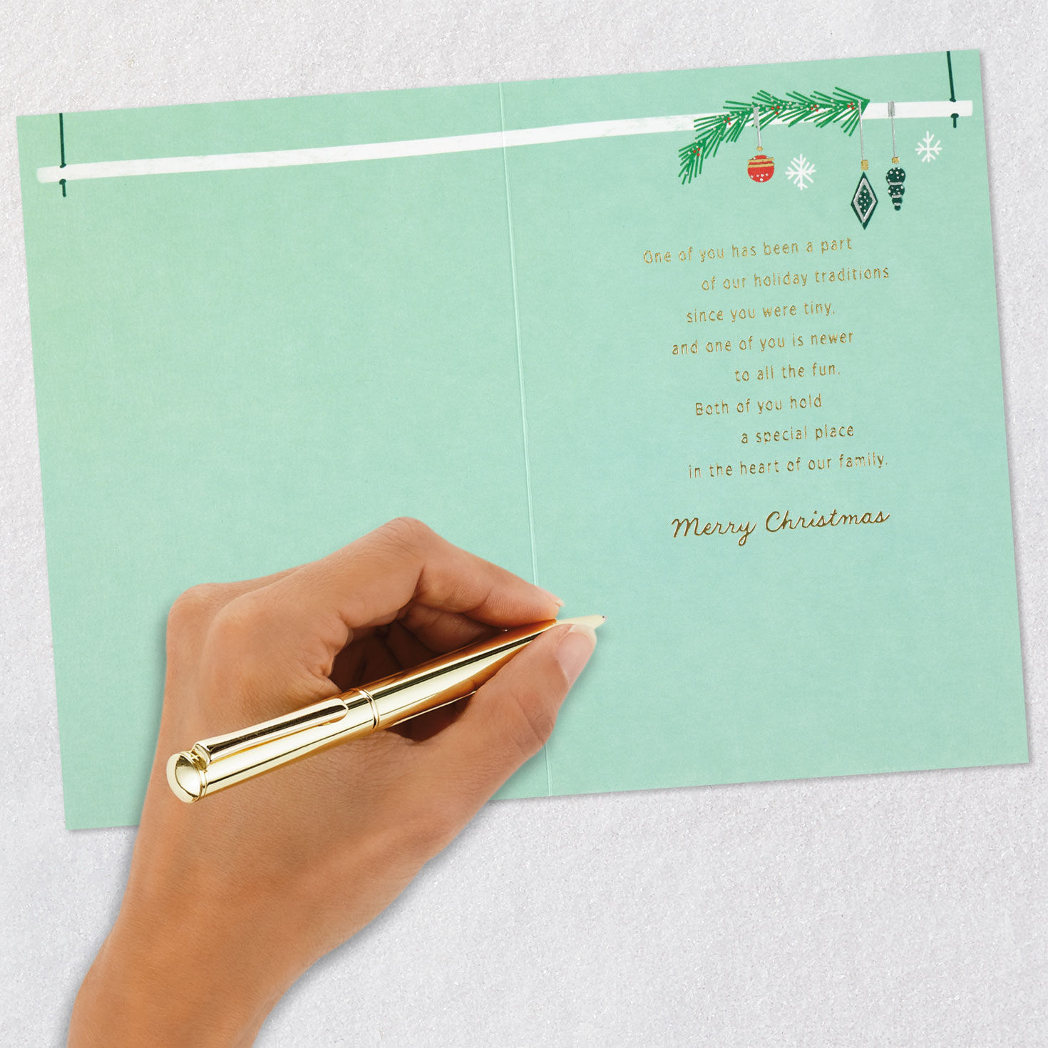 You Hold a Special Place in Our Family Christmas Card for Both for only USD 5.59 | Hallmark