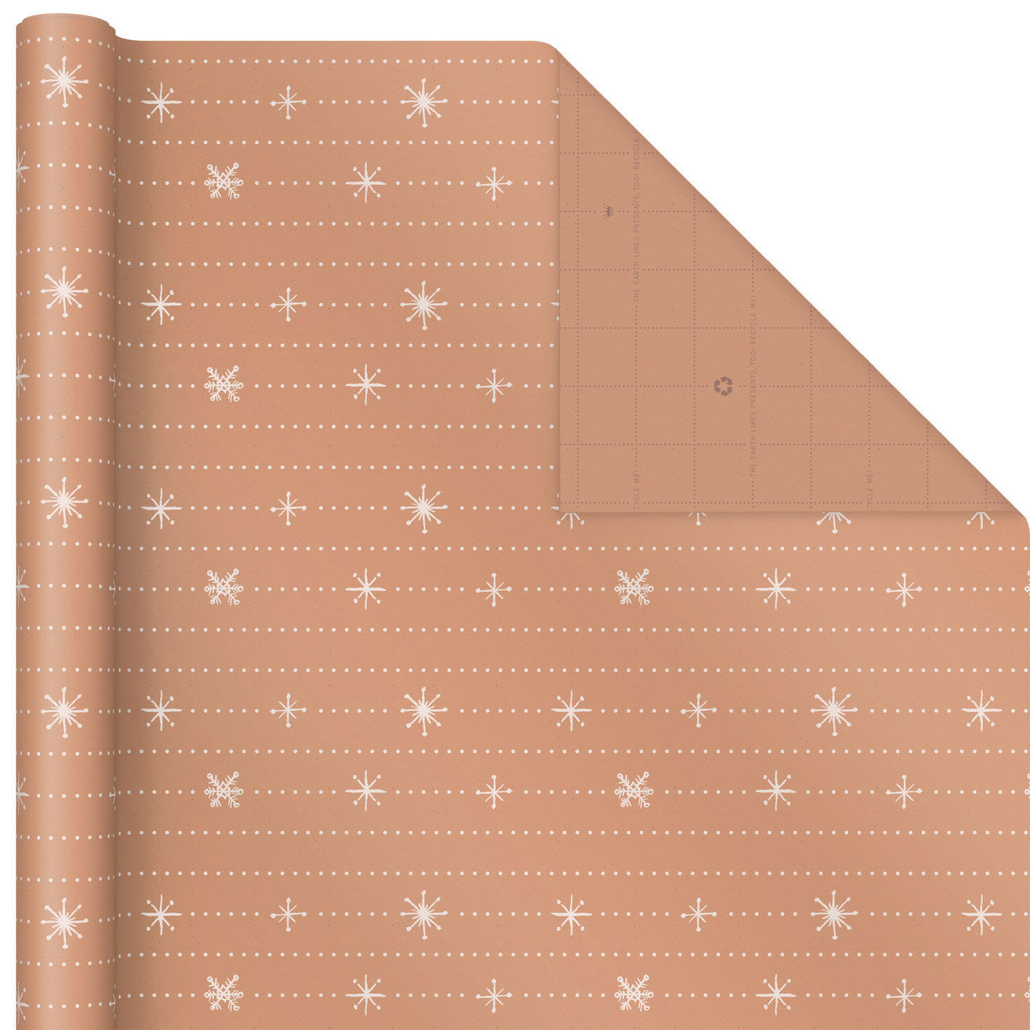 Winter Nature Kraft Prints 3-Pack Christmas Wrapping Paper, 90 sq. ft. for only USD 16.99 | Hallmark