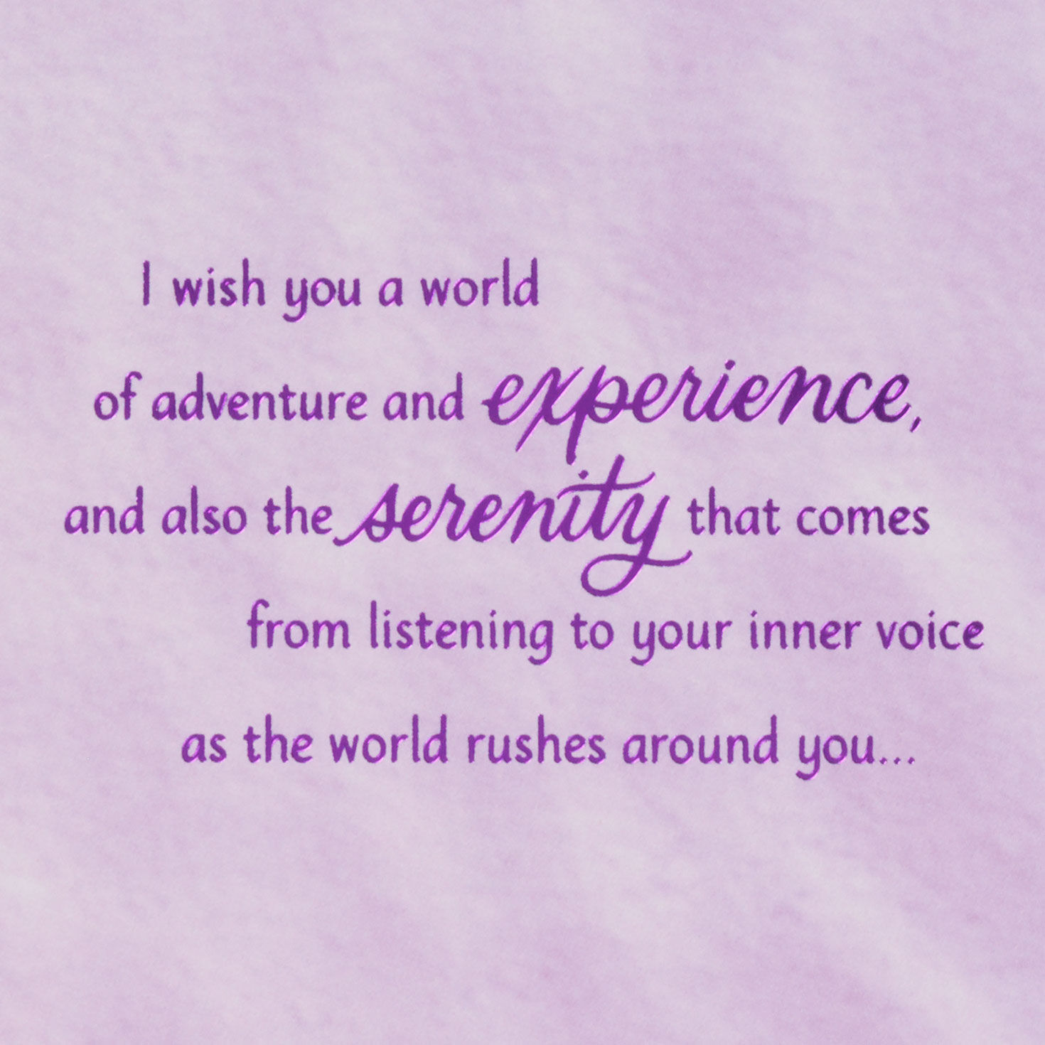 Daisy Flowers on Purple Daughter Birthday Card sentiment image number 2