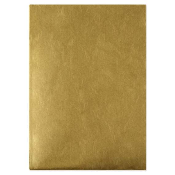 Metallic Gold Tissue Paper, 12 sheets