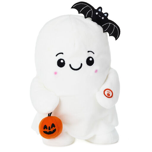 Who Wants Some Treats Ghost Plush With Sound and Motion, 11.75", 