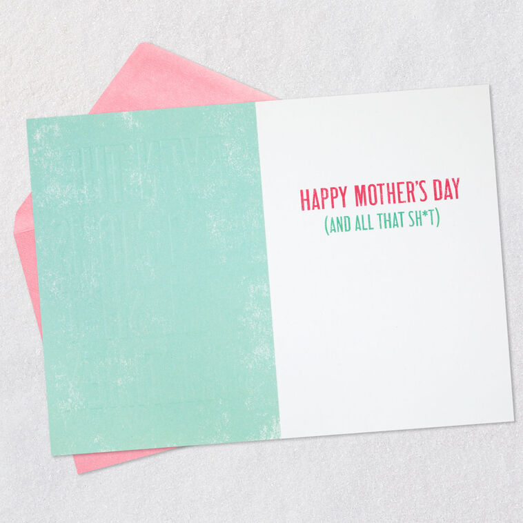 Even the Best Moms Yell Sh*t Sometimes Mother's Day Card, , large image number 3