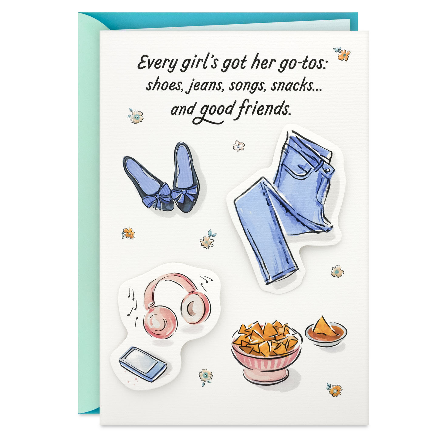 Every Girl's Got Her Go-Tos Friendship Card for Her