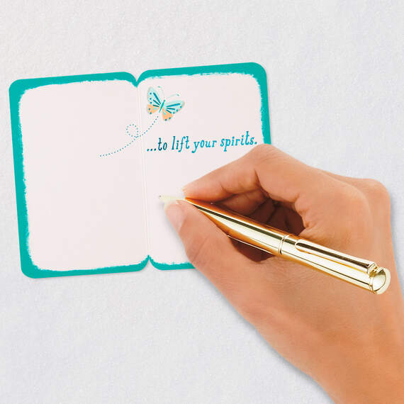 3.25" Mini Note to Lift Your Spirits Thinking of You Card, , large image number 7