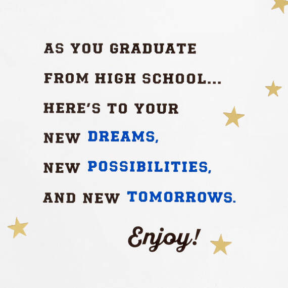 New Dreams and Possibilities High School 2024 Graduation Card, , large image number 2