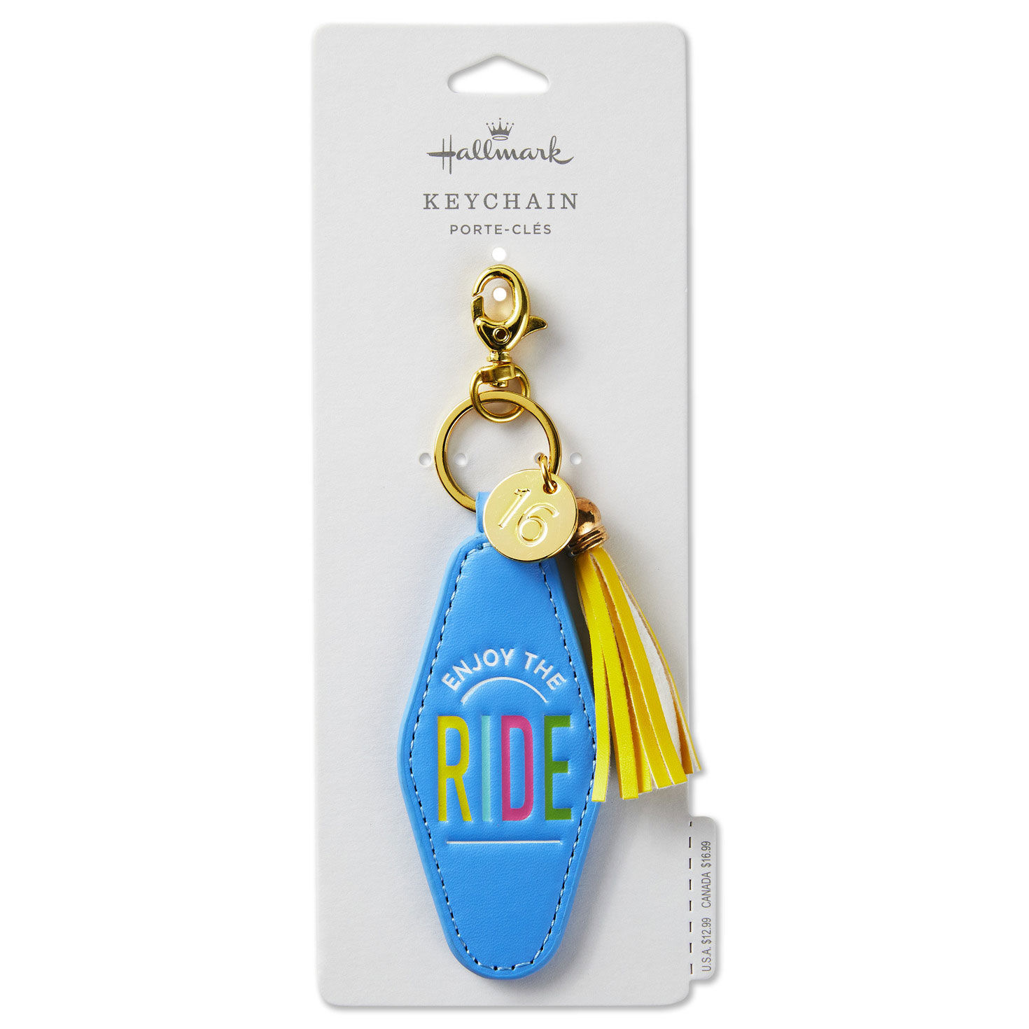 Enjoy the Ride 16th Birthday Key Ring, , large image number 3