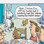 Hungry Easter Bunny Funny Passover Card, , large image number 4