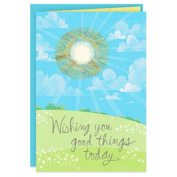 16" Ray of Sunshine Jumbo Encouragement Card, , large image number 1