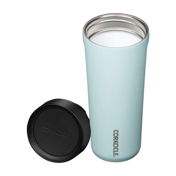 Corkcicle Gloss Powder Blue Stainless Steel Commuter Cup, 17 oz., , large image number 2
