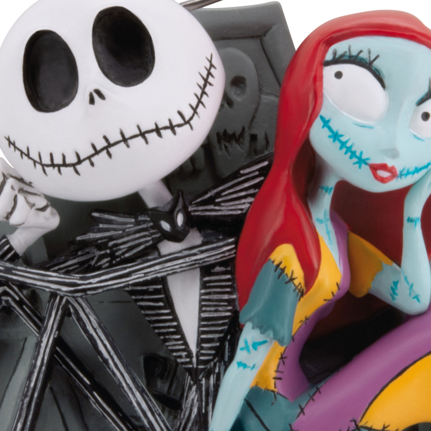 Disney Tim Burton's The Nightmare Before Christmas Jack and Sally With Tombstones Hallmark Ornament for only USD 11.49 | Hallmark