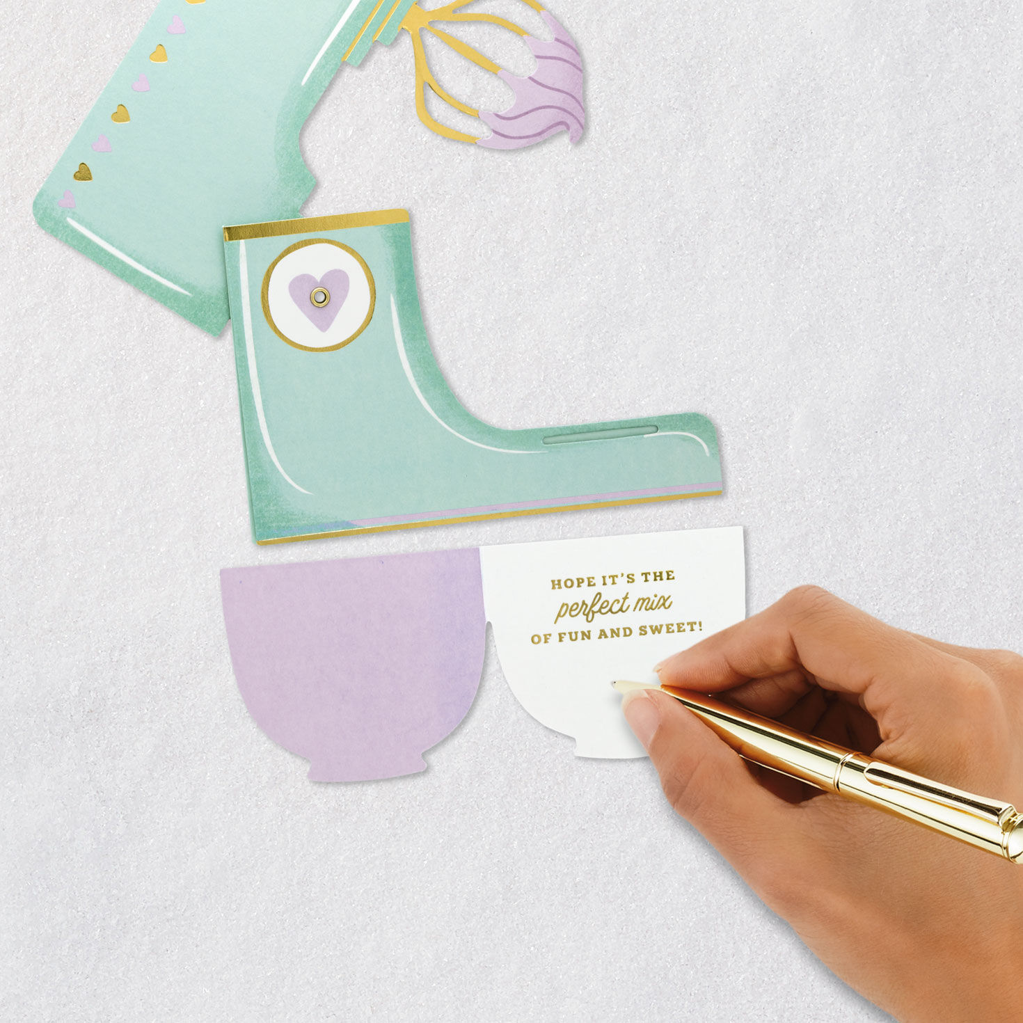 Stand Mixer Innovative Design Mother's Day Card Signing card image number 6