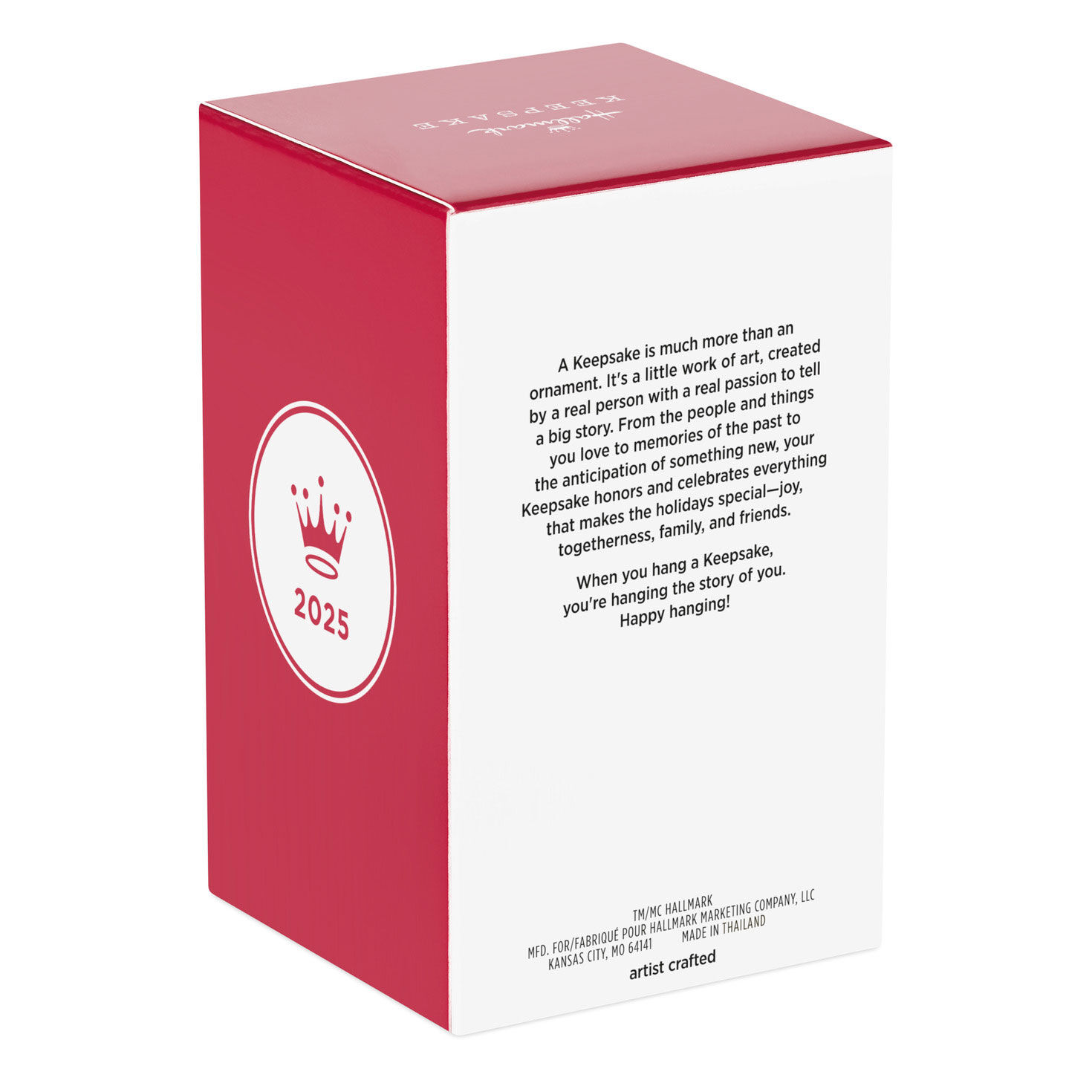 Mickey Sketching at Desk Keepsake Ornament Package back image number 8