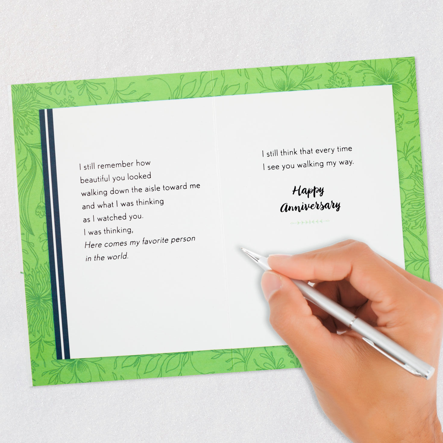 My Favorite Person in the World Anniversary Card for Wife, , large image number 7